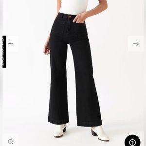 ROLLAS Sailor Jean Long  Comfort Jet Black size 24